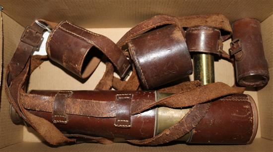 First World War 4 draw telescope & 2 lenses by Dolland